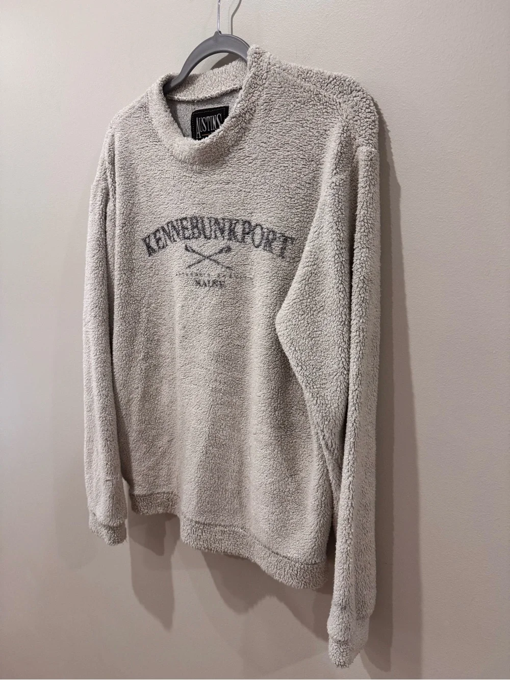 Kennebunkport Maine Cozy Sweatshirt Size Medium Cottage New England Rowing